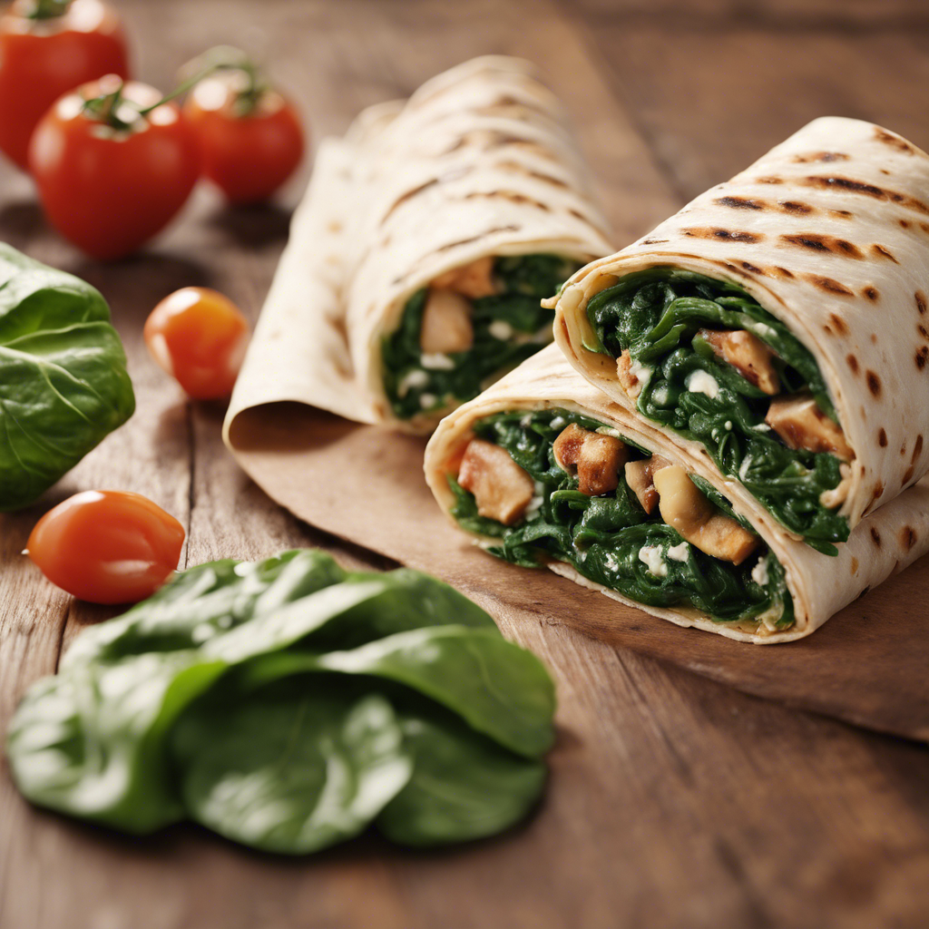 Chicken Spinach Wrap