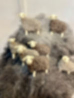 Needlefelted Herdwick Sheep     