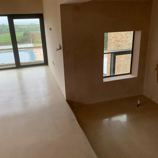 polished concrete bathroom floor Worcester Worcestershire West Midlands