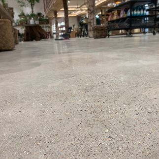 polished concrete Daylesford farm Moreton-in-marsh Cotswolds Oxfordshire