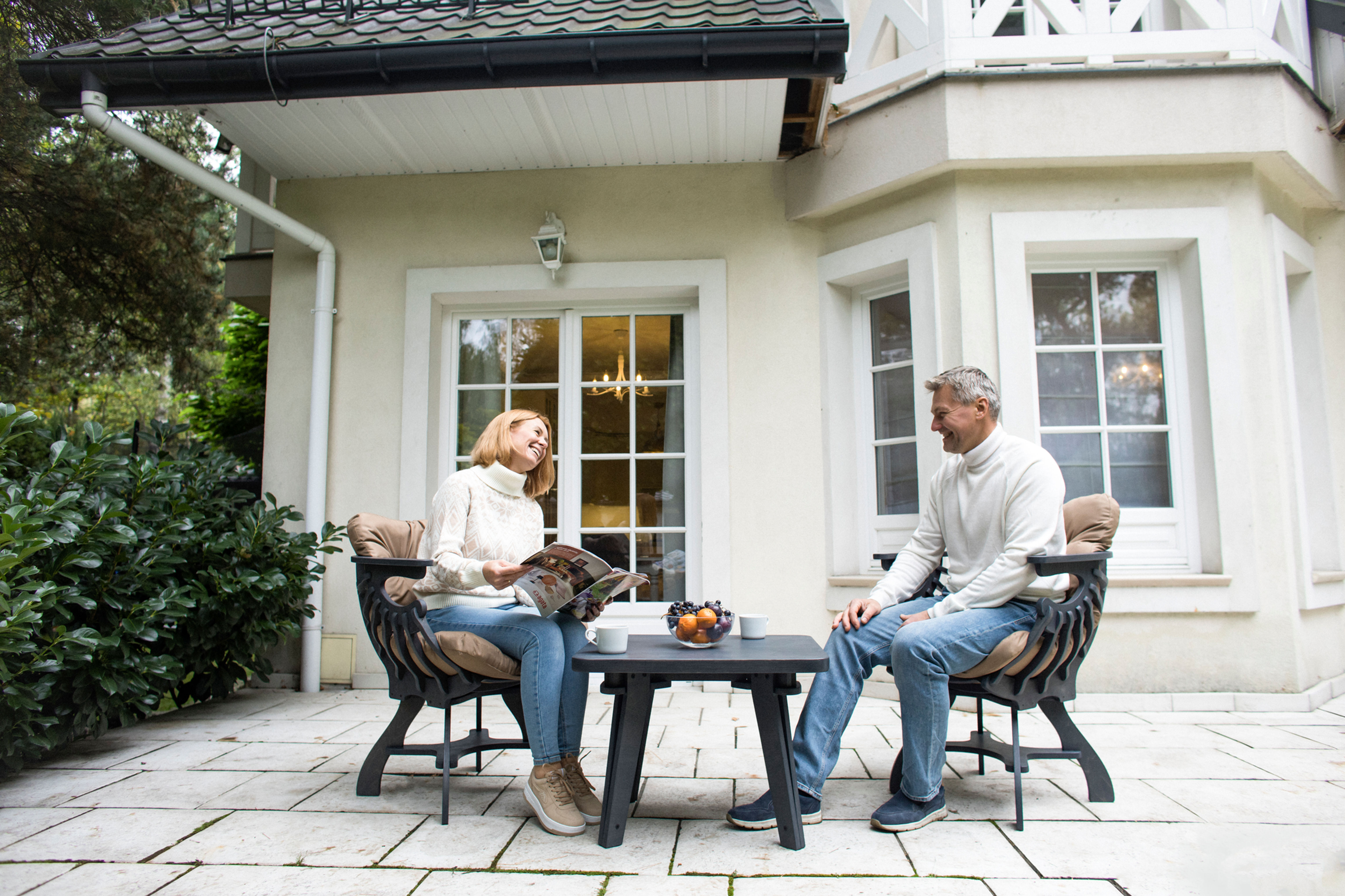 Zestaw mebli 2 os. Geneza MINI Szary