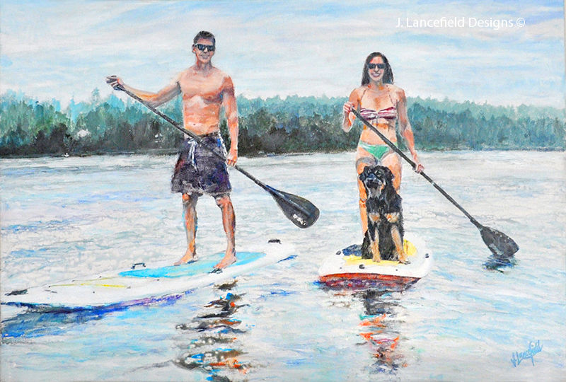 Stand Up Paddleboard "What SUP"