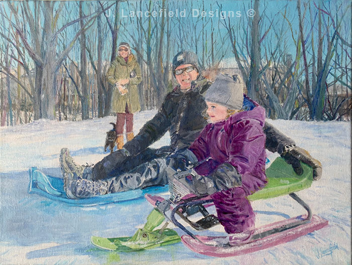 Kanata Lakes Golf Course Winter Fun