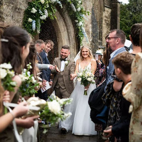 Church flower arch