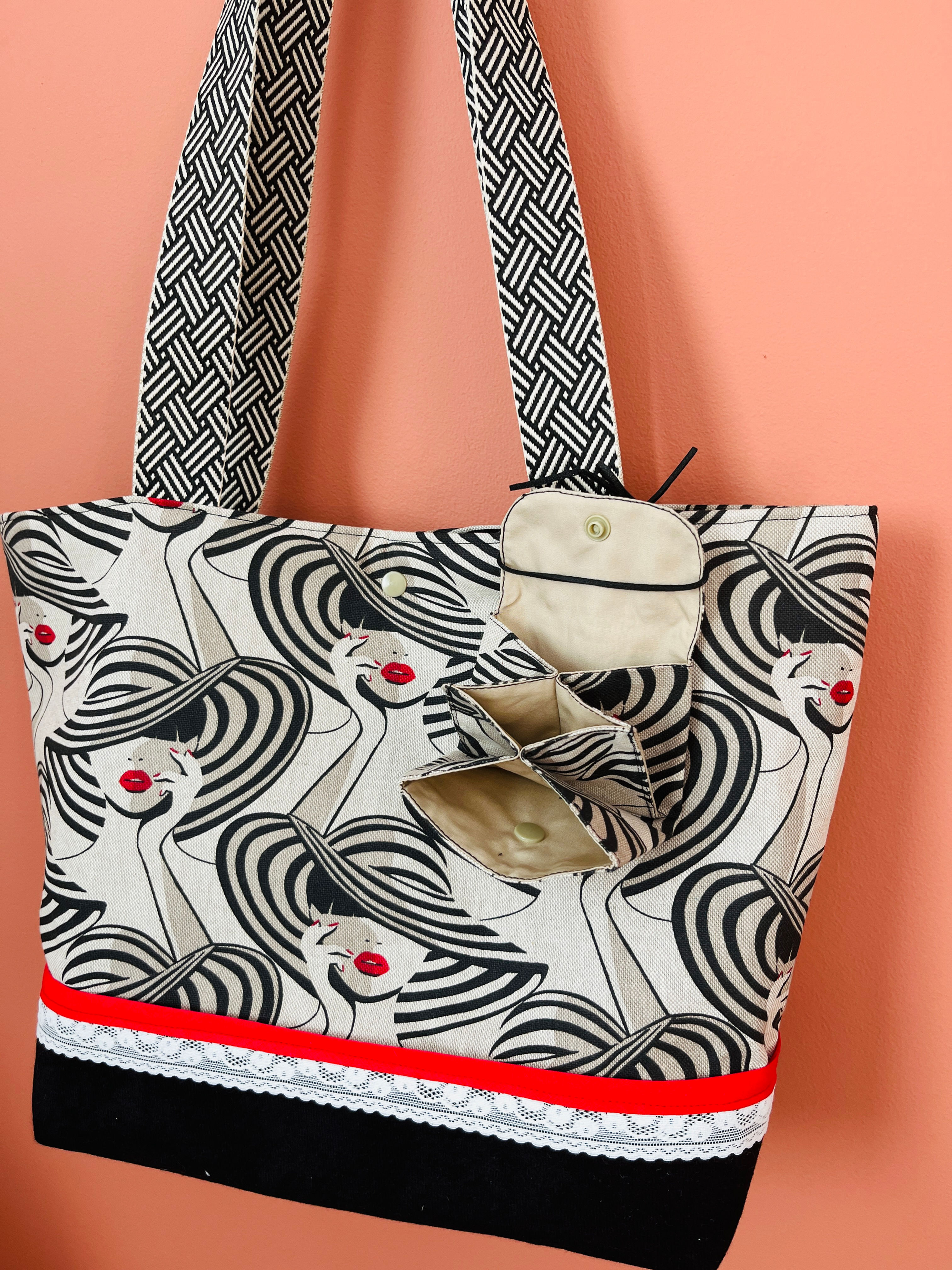 sac femme du monde tissus recyclés