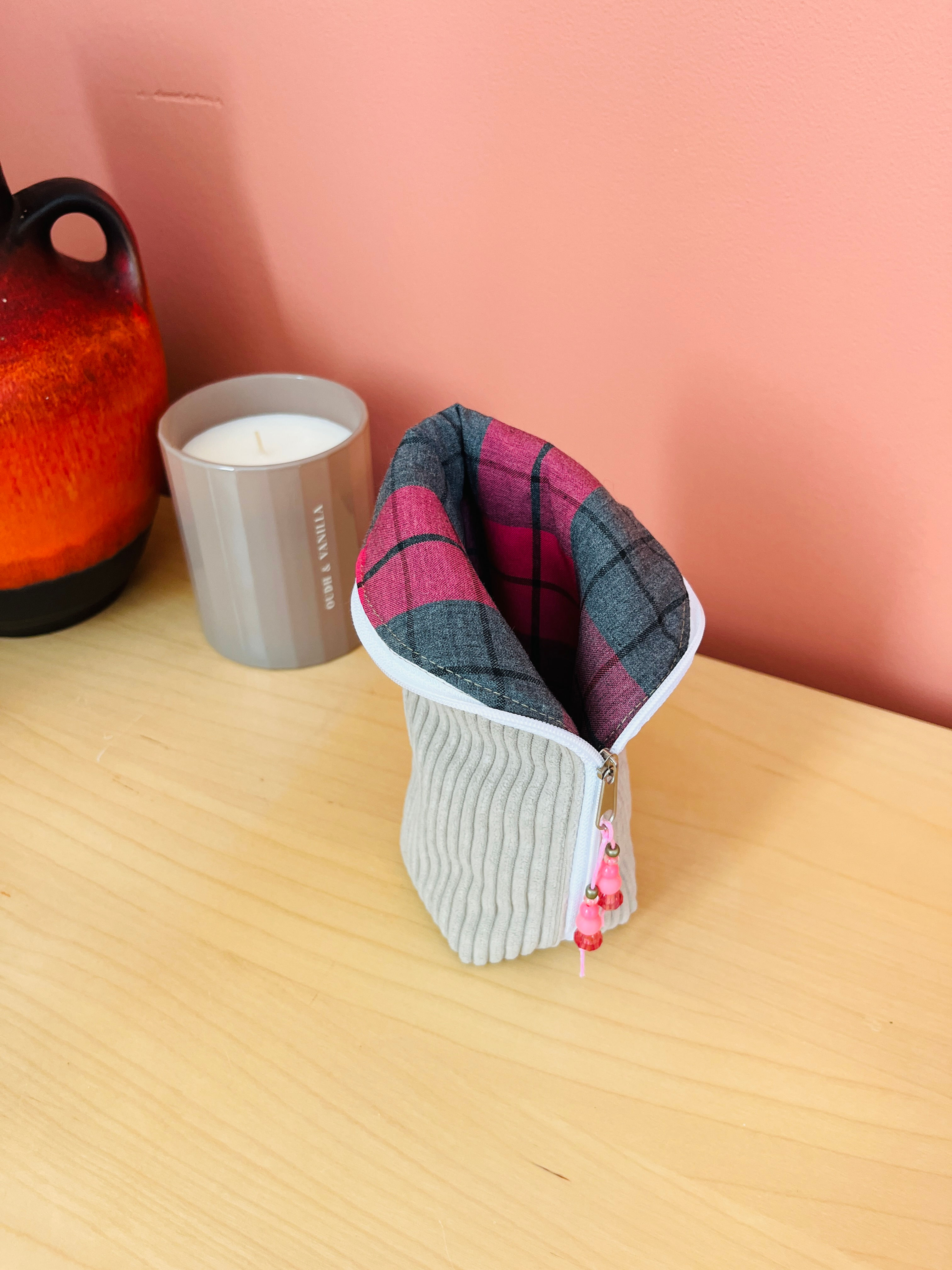 trousse verticale unique recyclée