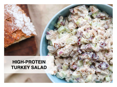 High Protein Turkey Salad
