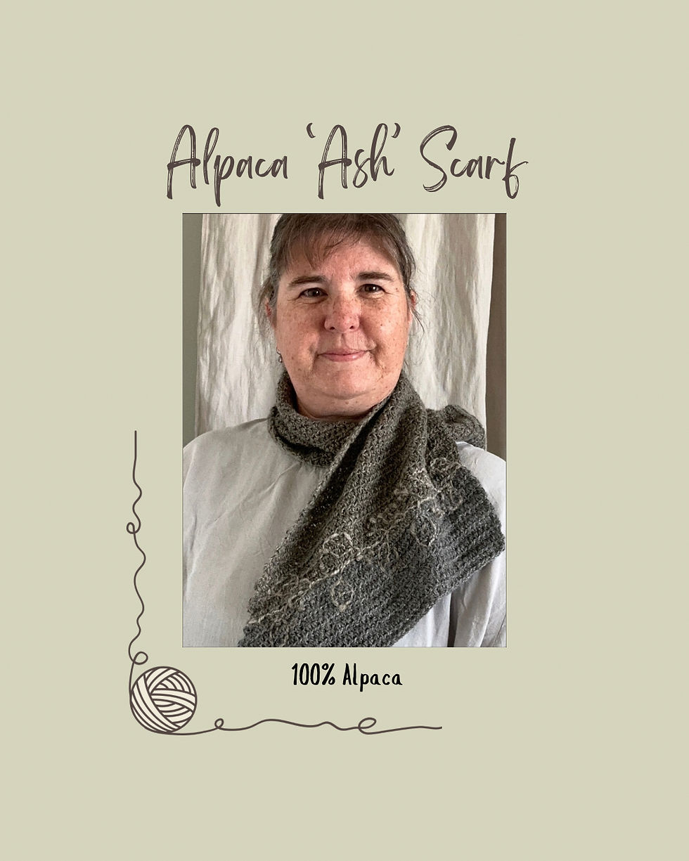 Thumbnail: Alpaca 'Ash' Scarf