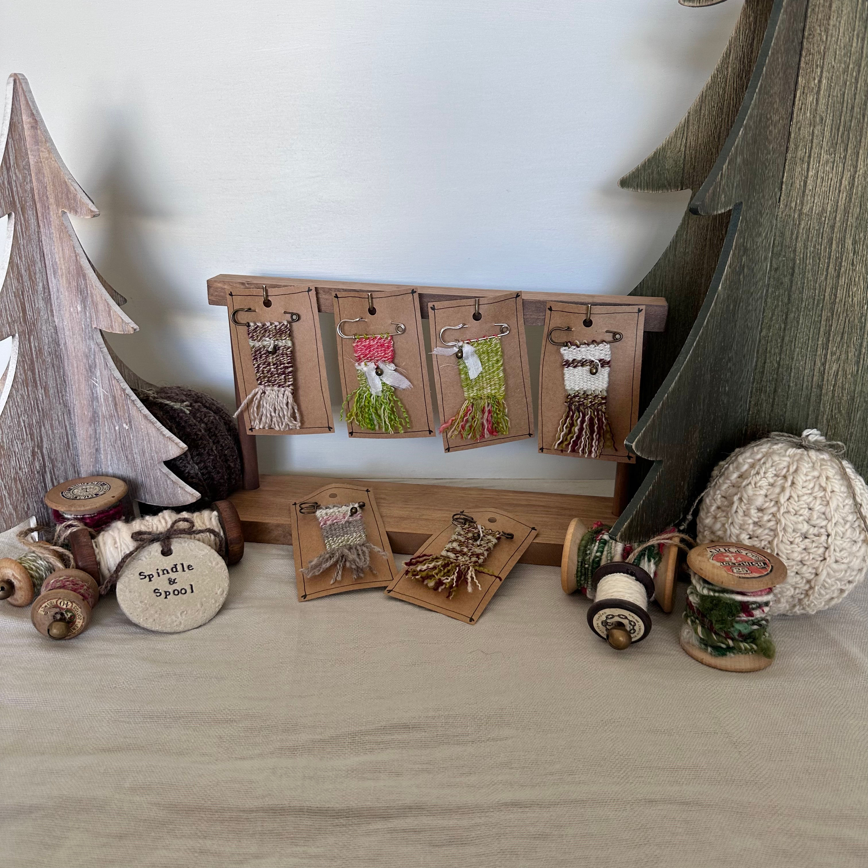 Christmas Shawl Pins