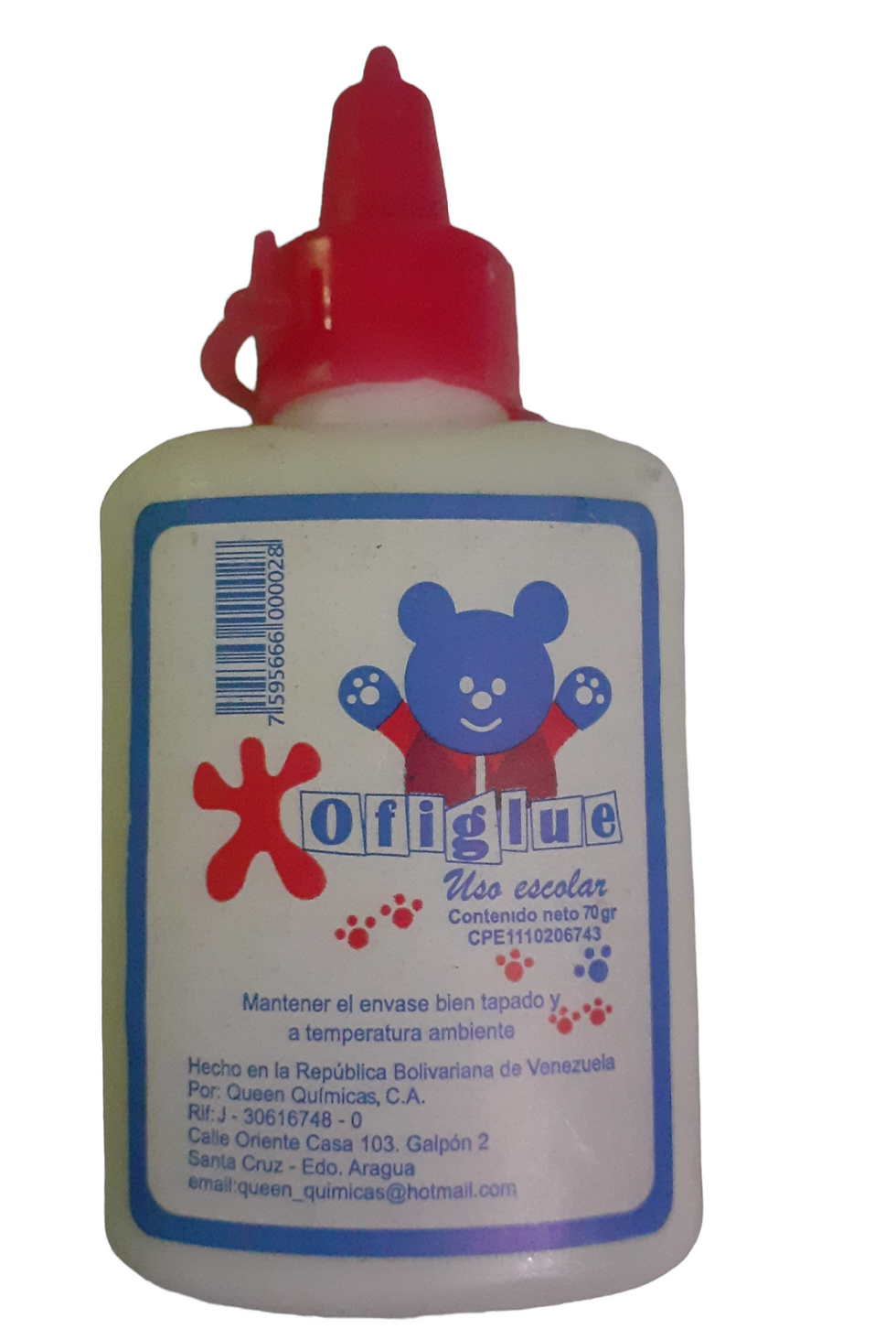Miniatura: Pega Blanca 70gr