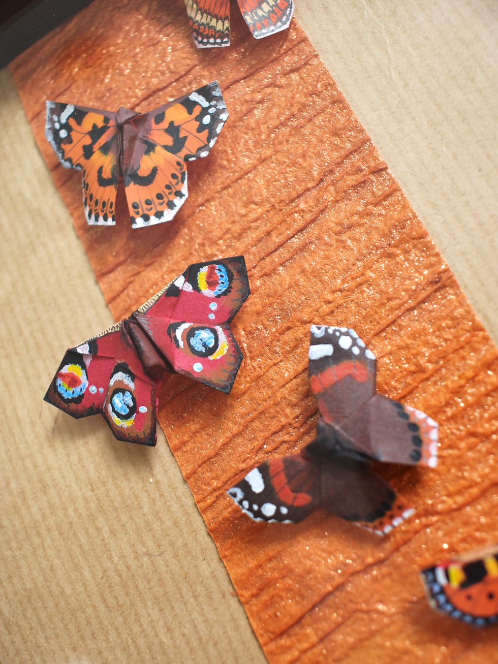 Thumbnail: Butterflies on Collage