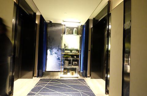 beijing intercontinential hotel lift lob