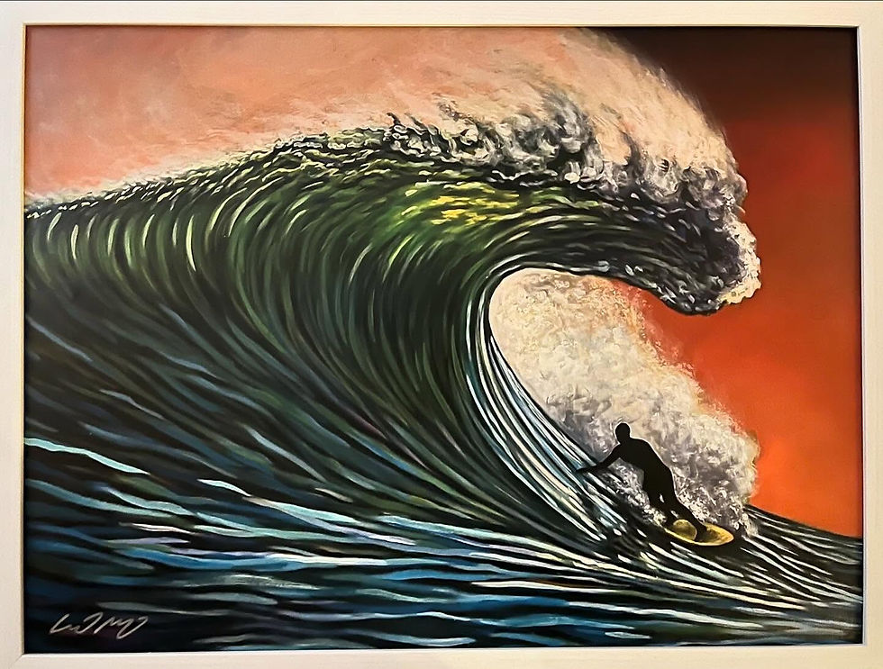 Surf painting
