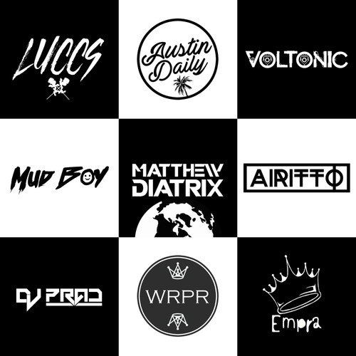 EDM Artist Logos EDM Track Covers EDM Banners Graphics TEAMMBL