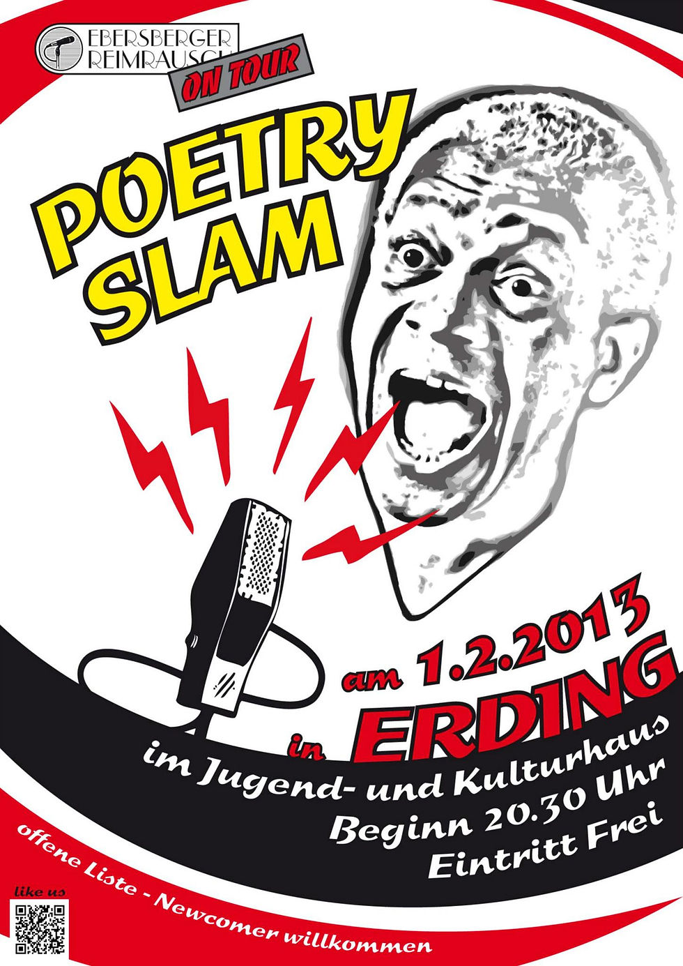 Plakat Poetry-Slam 01.02.2013