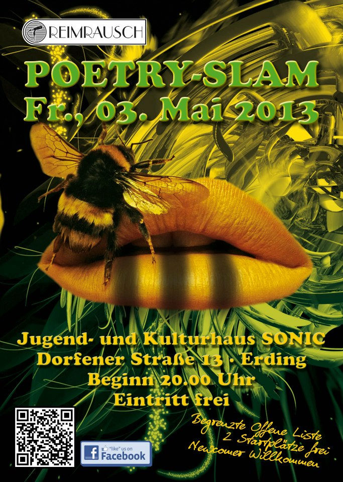 Plakat Poetry-Slam 03.05.2013