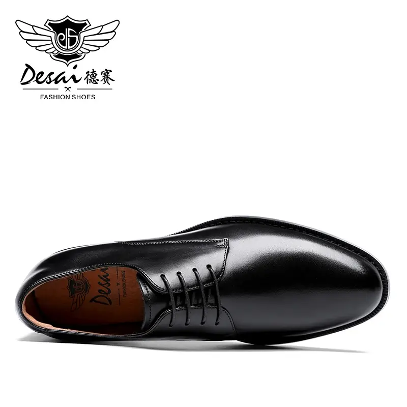 Thumbnail: Mens Dress Shoes Lace-Up Full Grain Leather