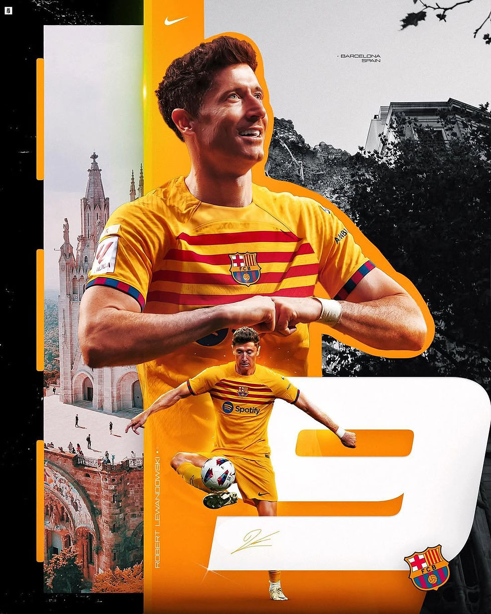 Robert Lewandowski - poster 👀 __rl9 _fcbarcelona _laliga #lewandowski #lewandowski9 #robe