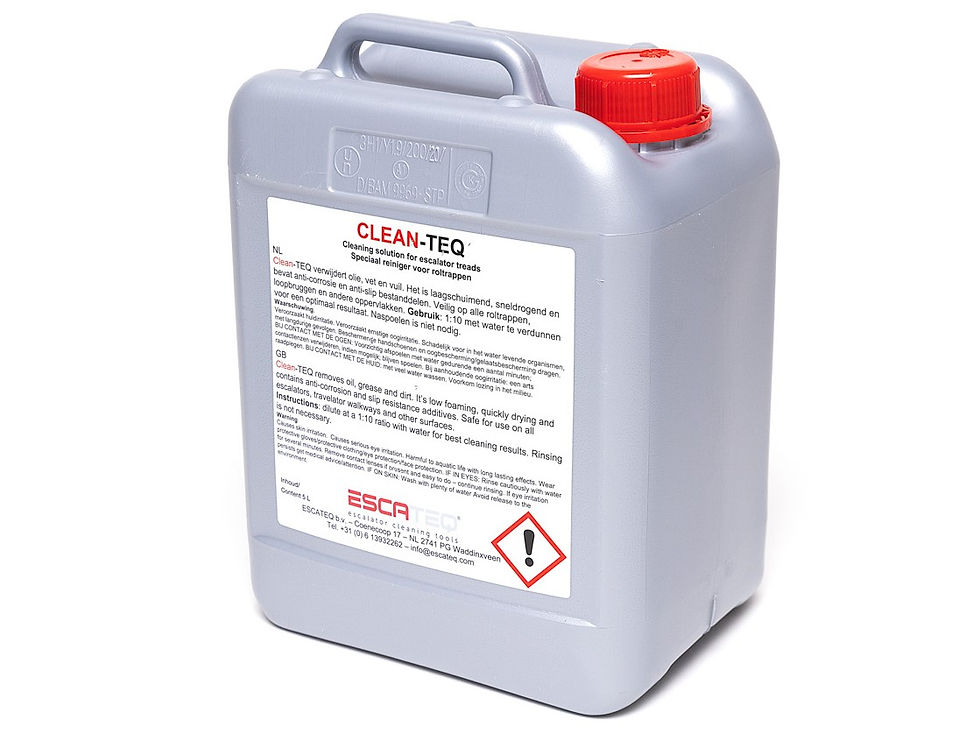 Thumbnail: EscaClean EscaTEQ Escalator Cleaning Accessories