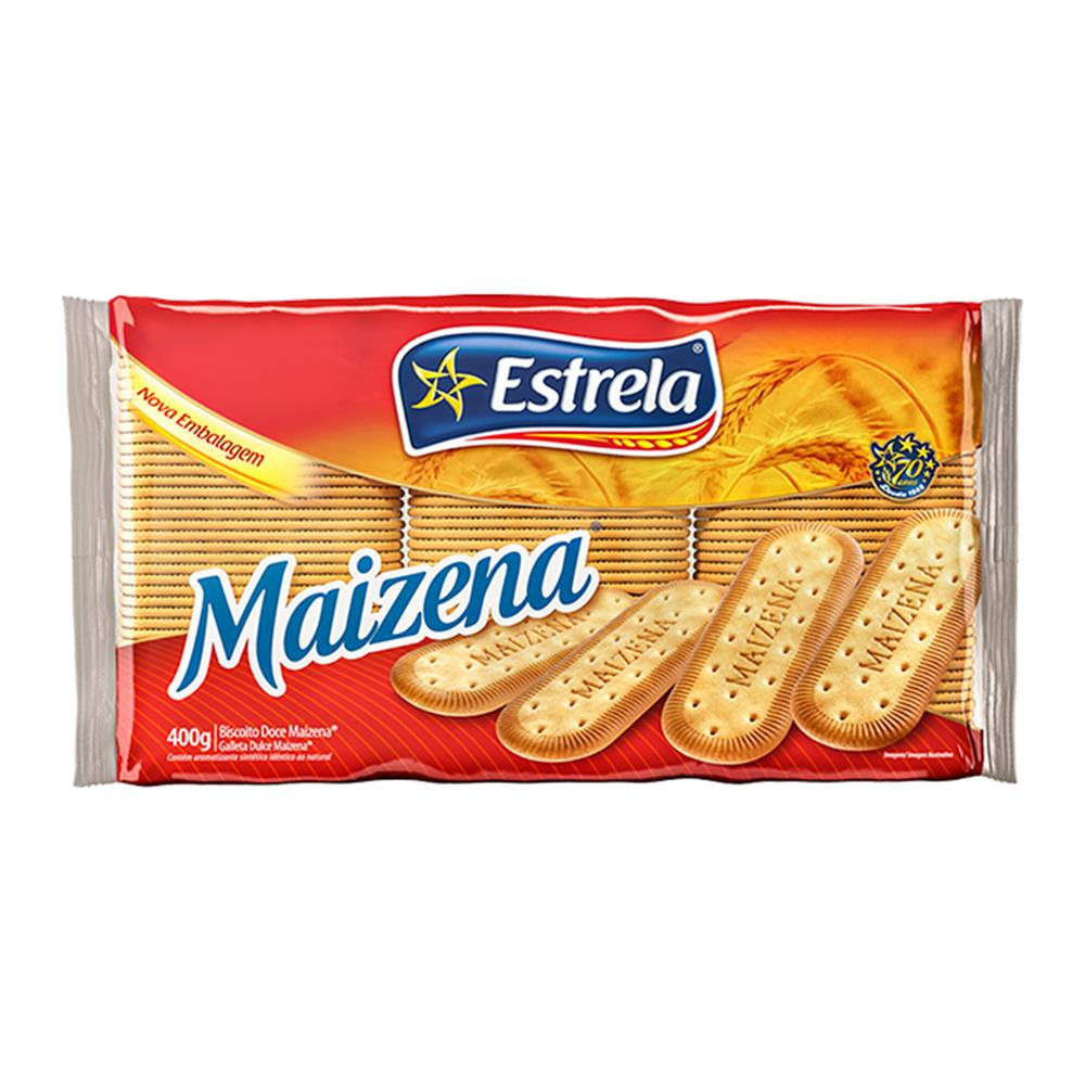Biscoito Maizena Estrela 400g