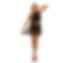 Neearis Nightdress And Panty Black