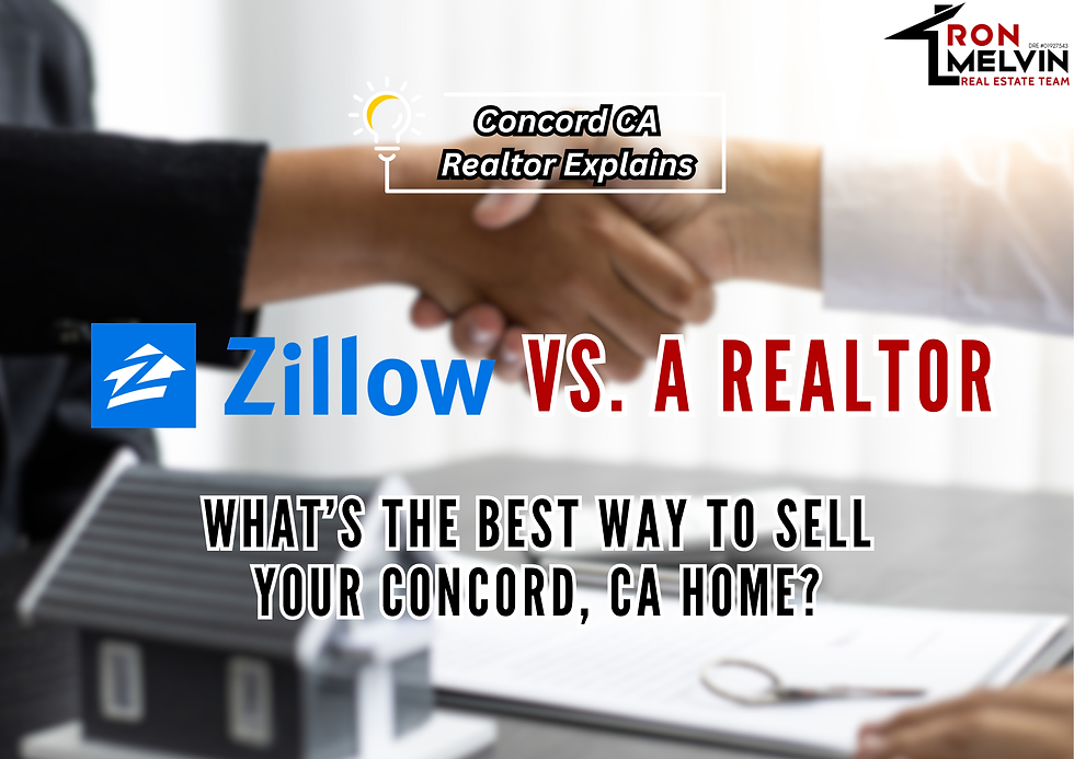 Zillow vs. a Realtor: What’s the Best Way to Sell Your Concord, CA Home?