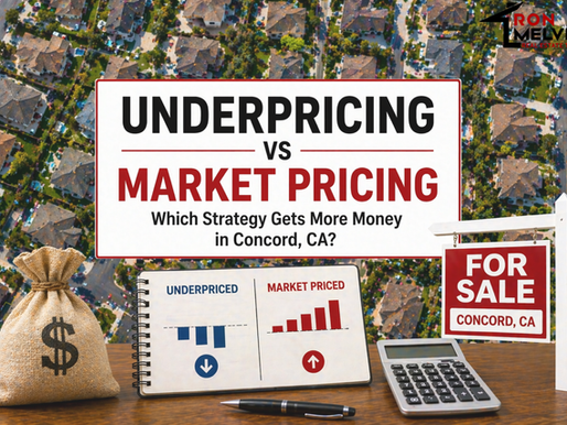 Underpricing vs Market Pricing: Which Strategy Gets More Money in Concord, CA?