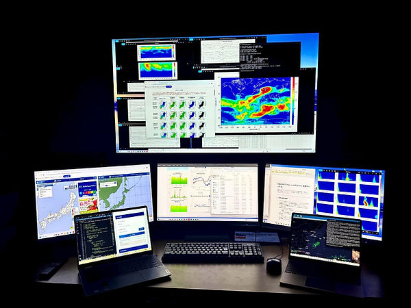 Earthquake precursor monitoring dashboard by QuakeInsight Tokyo