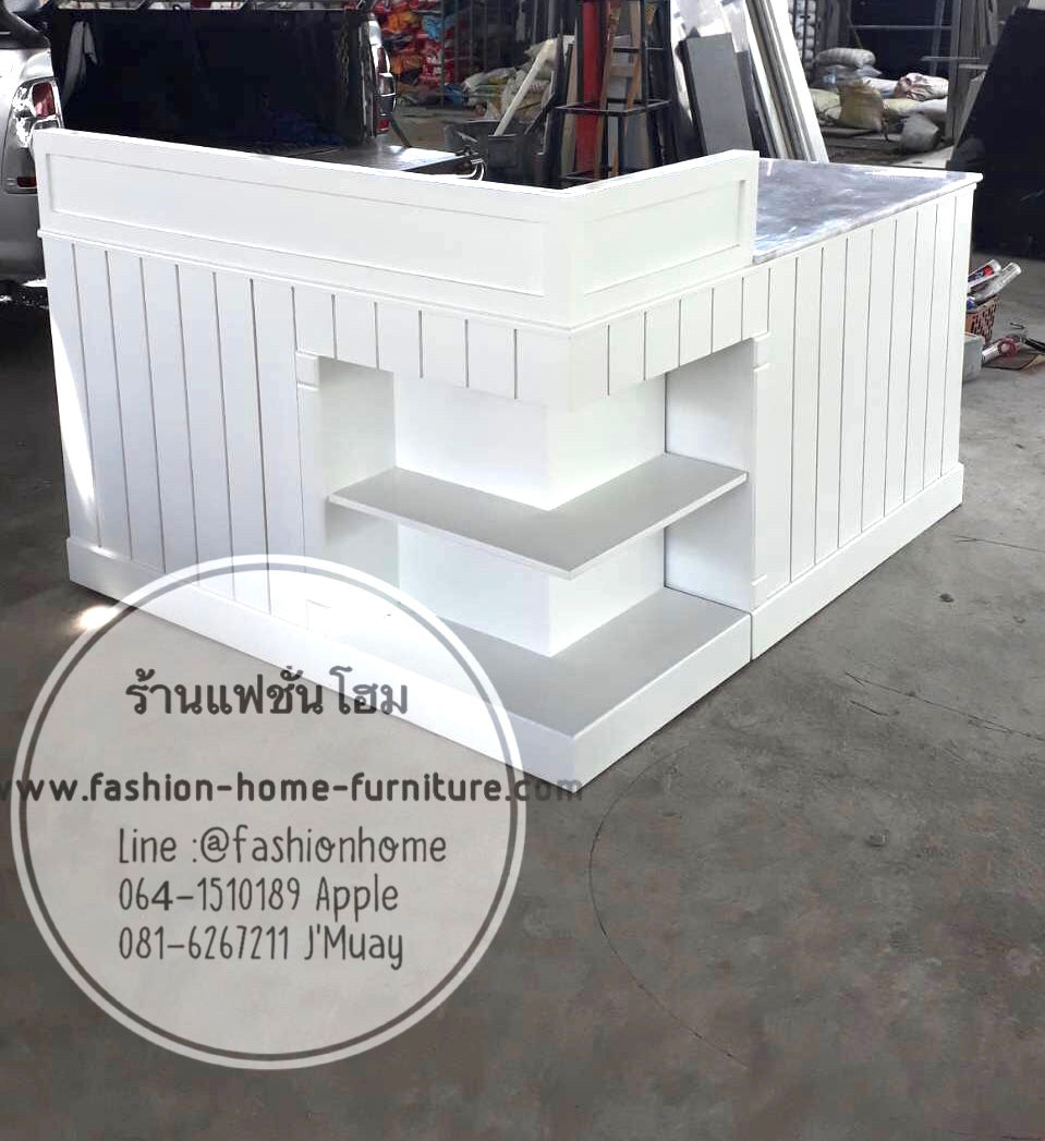 Thumbnail: ชุดเคาน์เตอร์กาแฟ และตู้ลอย
