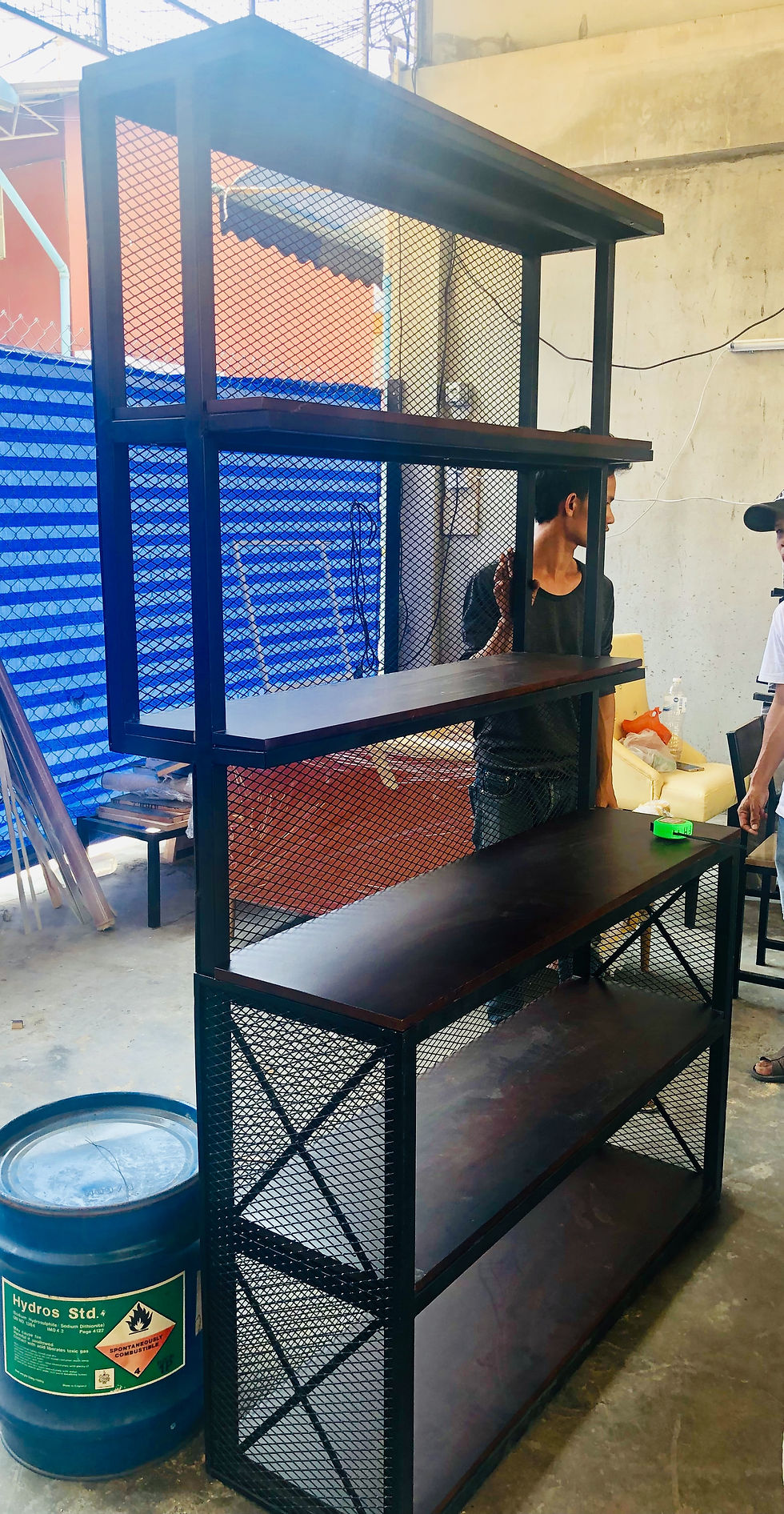 เคาน์เตอร์​สไตล์​Loft  1.20x0.40x2m