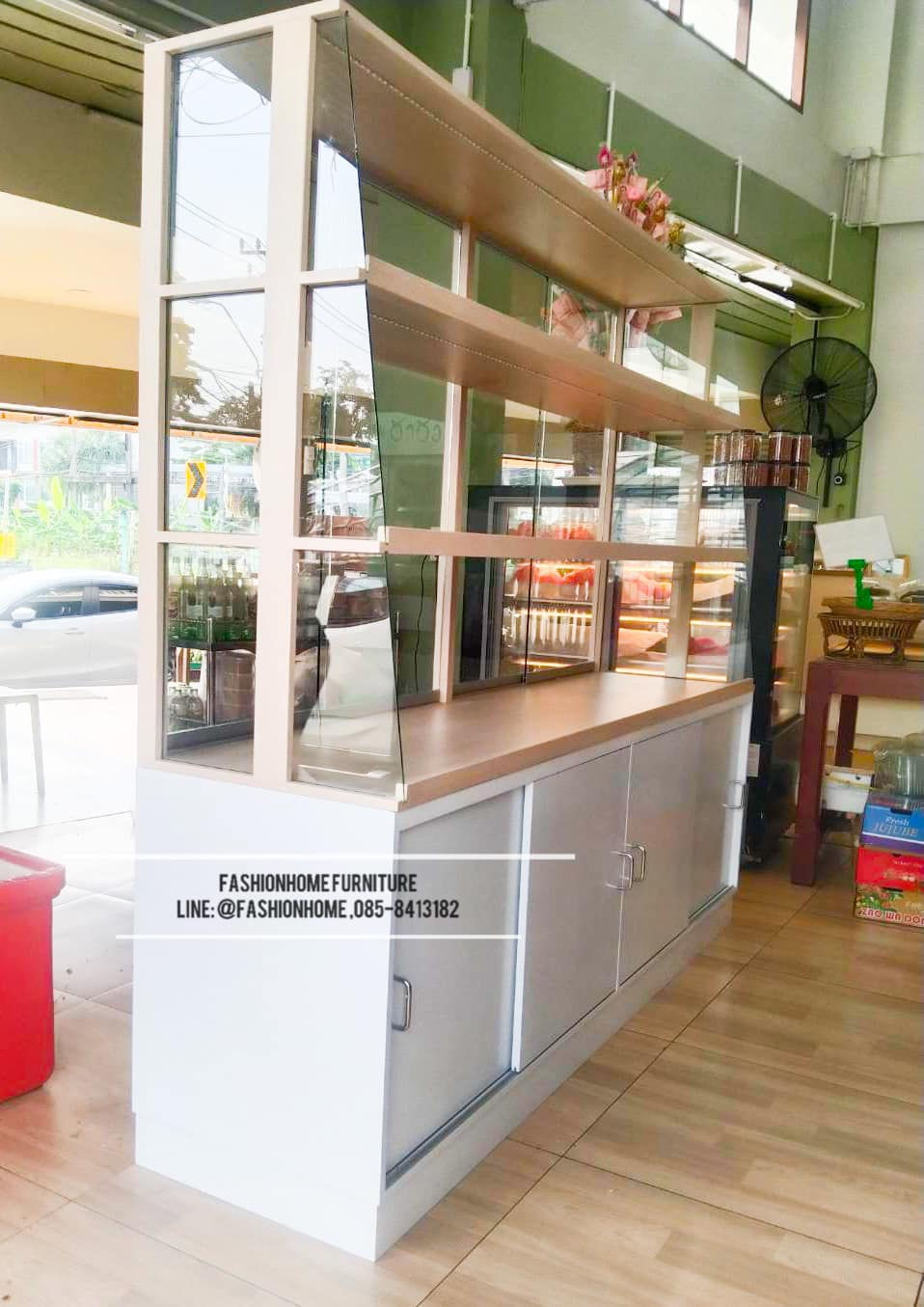 ภาพขนาดย่อ: ชั้นวางเบเกอรี่