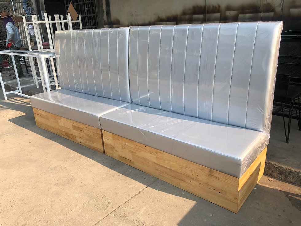 ภาพขนาดย่อ: โซฟาติดผนัง โซฟาร้านอาหาร โซฟาร้านกาแฟ