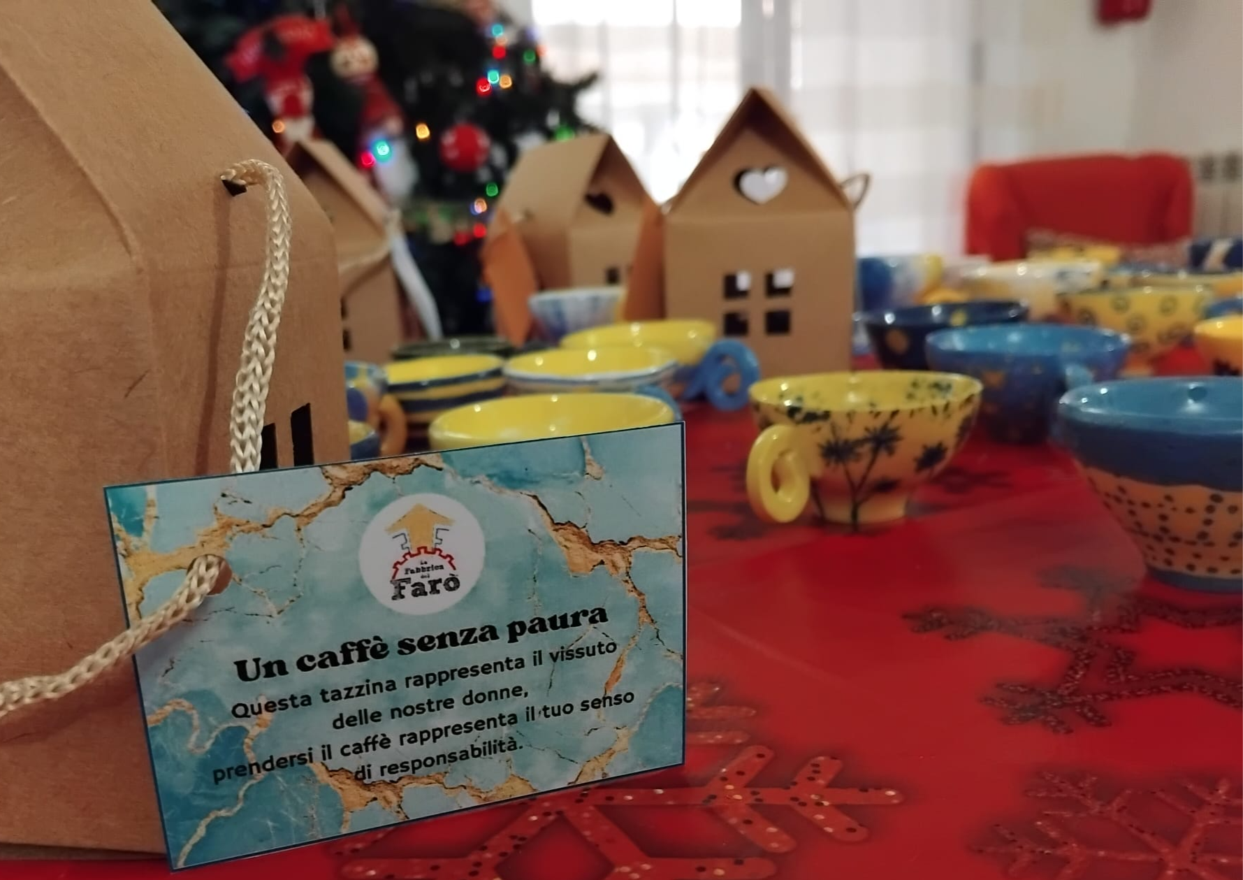 Tazzina "Un caffè senza paura"