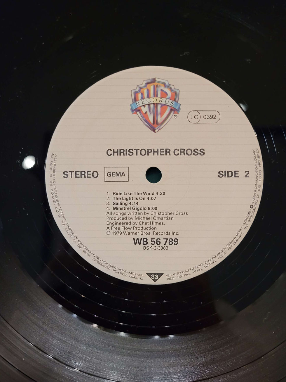 Küçük resim: Christopher Cross – Christopher Cross