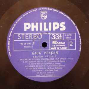 Küçük resim: Ajda Pekkan – Plak Süper Star 2 (1979 Türkiye Dönem Baskı)