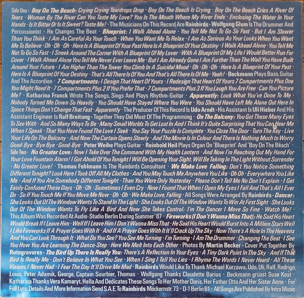 Küçük resim: Rainbirds-Rainbirds
