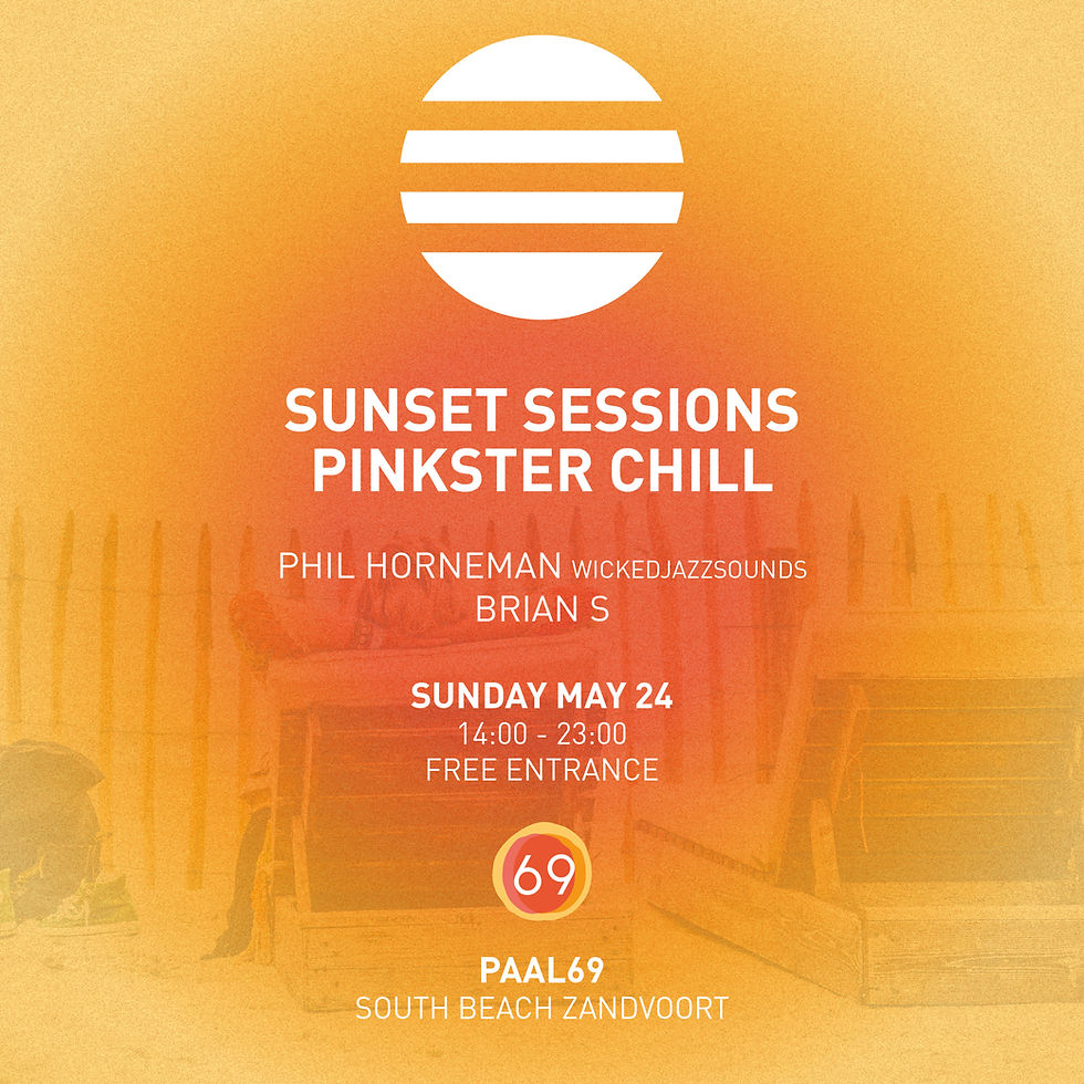 SUNSET SESSIONS PINKSTER CHILL