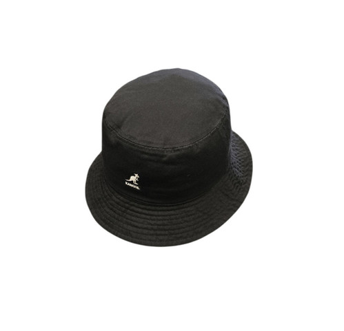 Kangol Washed Bucket Hat – Black | Classic Cap Company Ltd