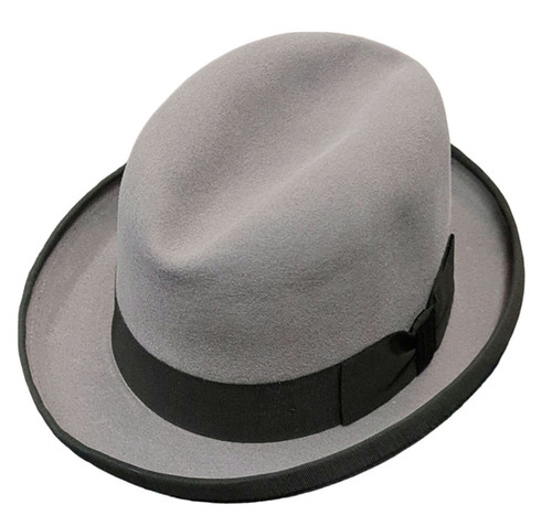 Christys' Homburg Hat – Light Grey | Classic Cap Company Ltd