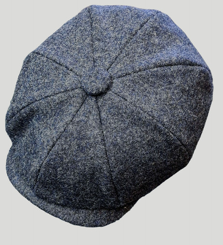 Olney Detroit Docker Baker Boy Blue/Grey Classic Cap Company Ltd