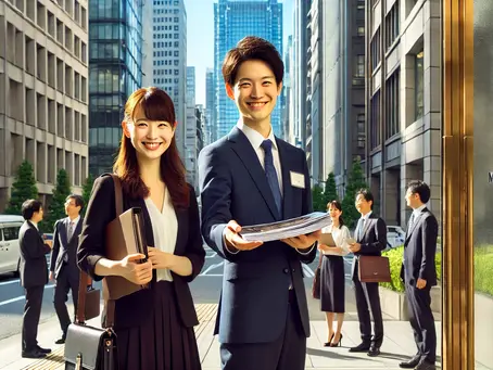 飛び込み営業の新記録達成!