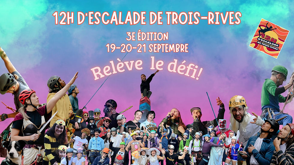 3e édition: 12h d'escalade de Trois-Rives