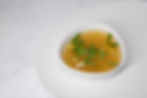 Soupe miso menthe citron
