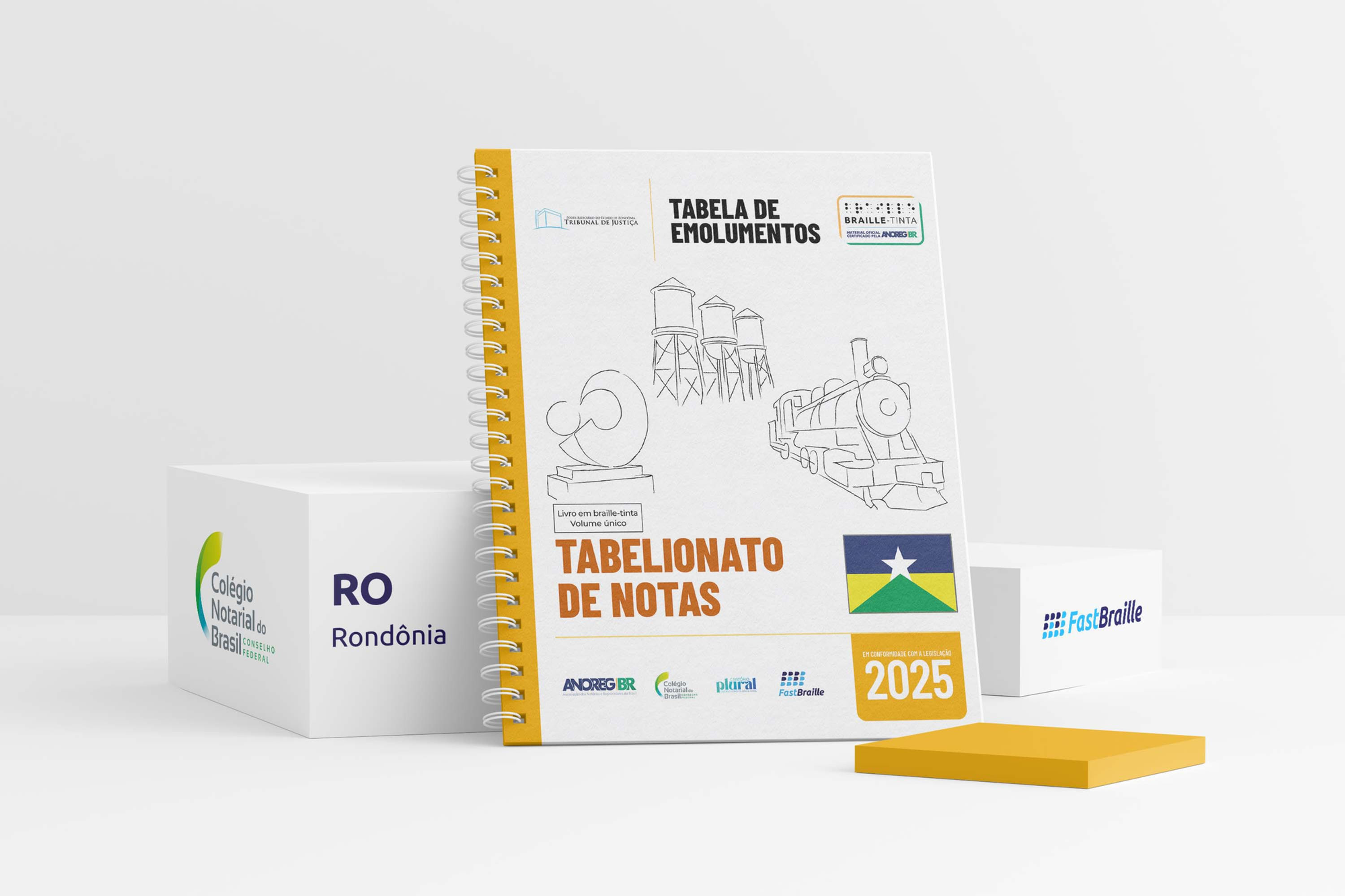 Tabela de Emolumentos 2025 (RO) - NO