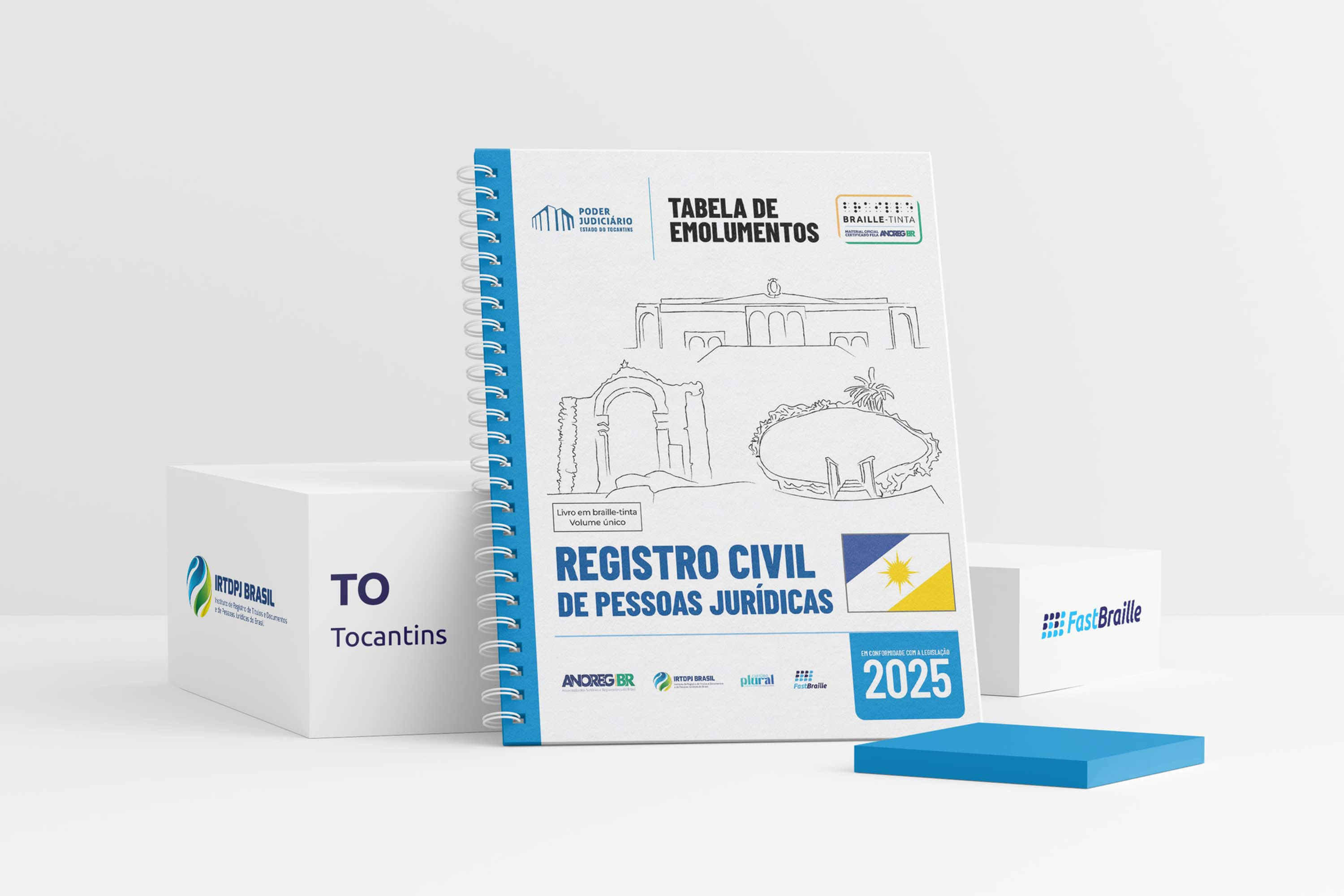 Tabela de Emolumentos 2025 (TO) - PJ