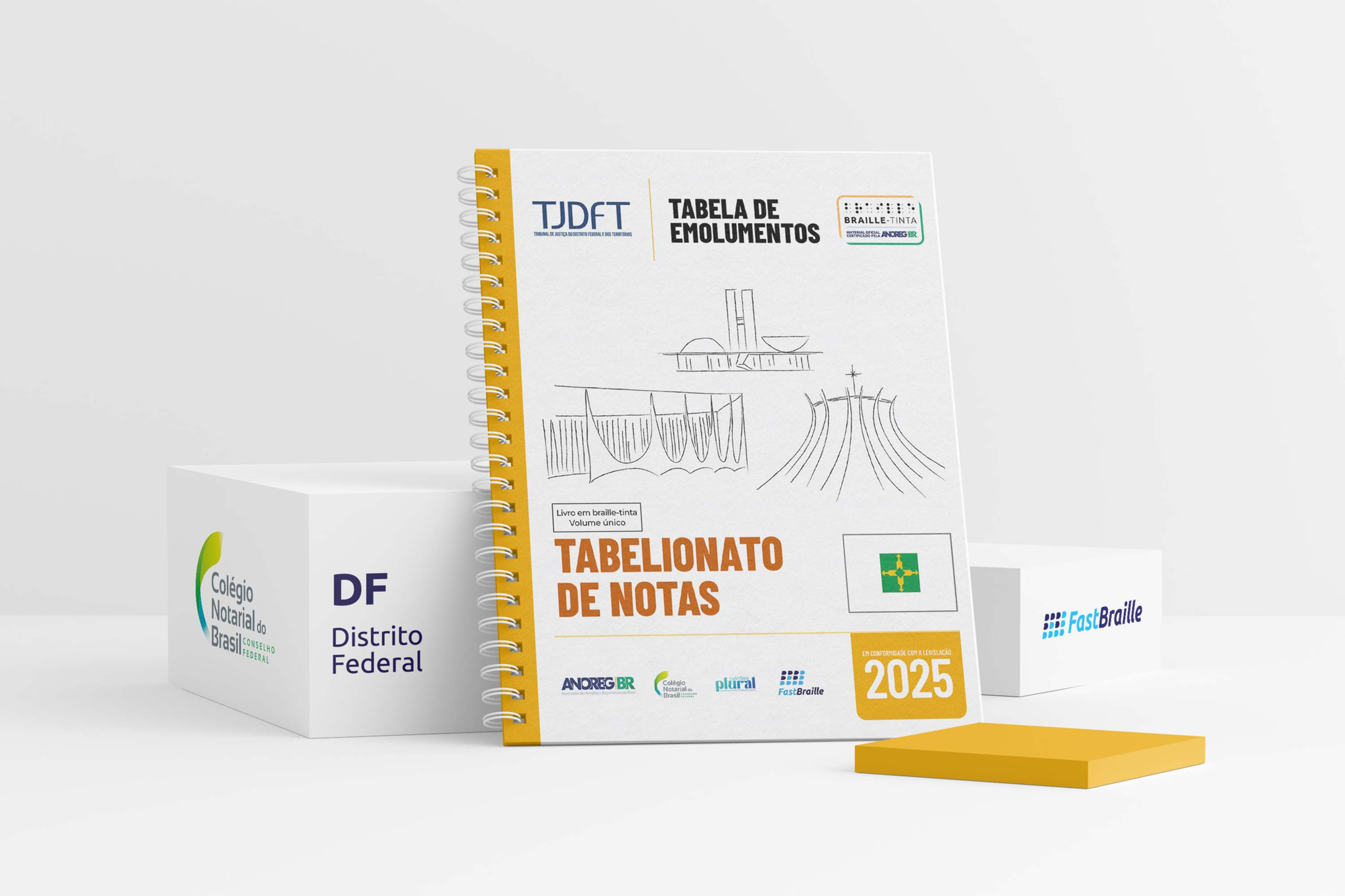 Tabela de Emolumentos 2025 (DF) - NO