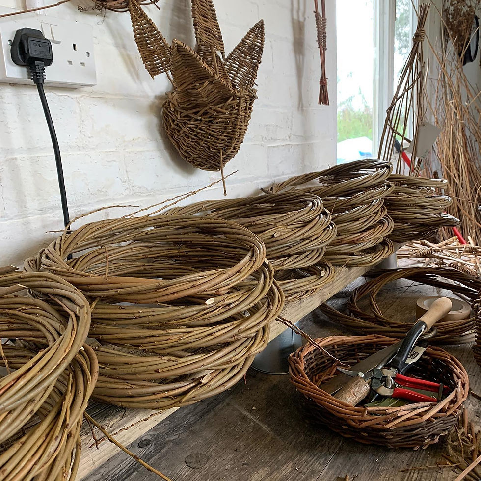 Thumbnail: handmade willow wreath