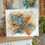 Miniature : Tableau d'un léopard peint par Jessica Sansiquet artiste en art animalier contemporain