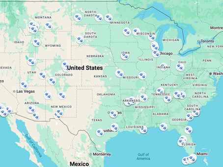 Best dog friendly places I have found around the US while trying to road trip to all 50 states.