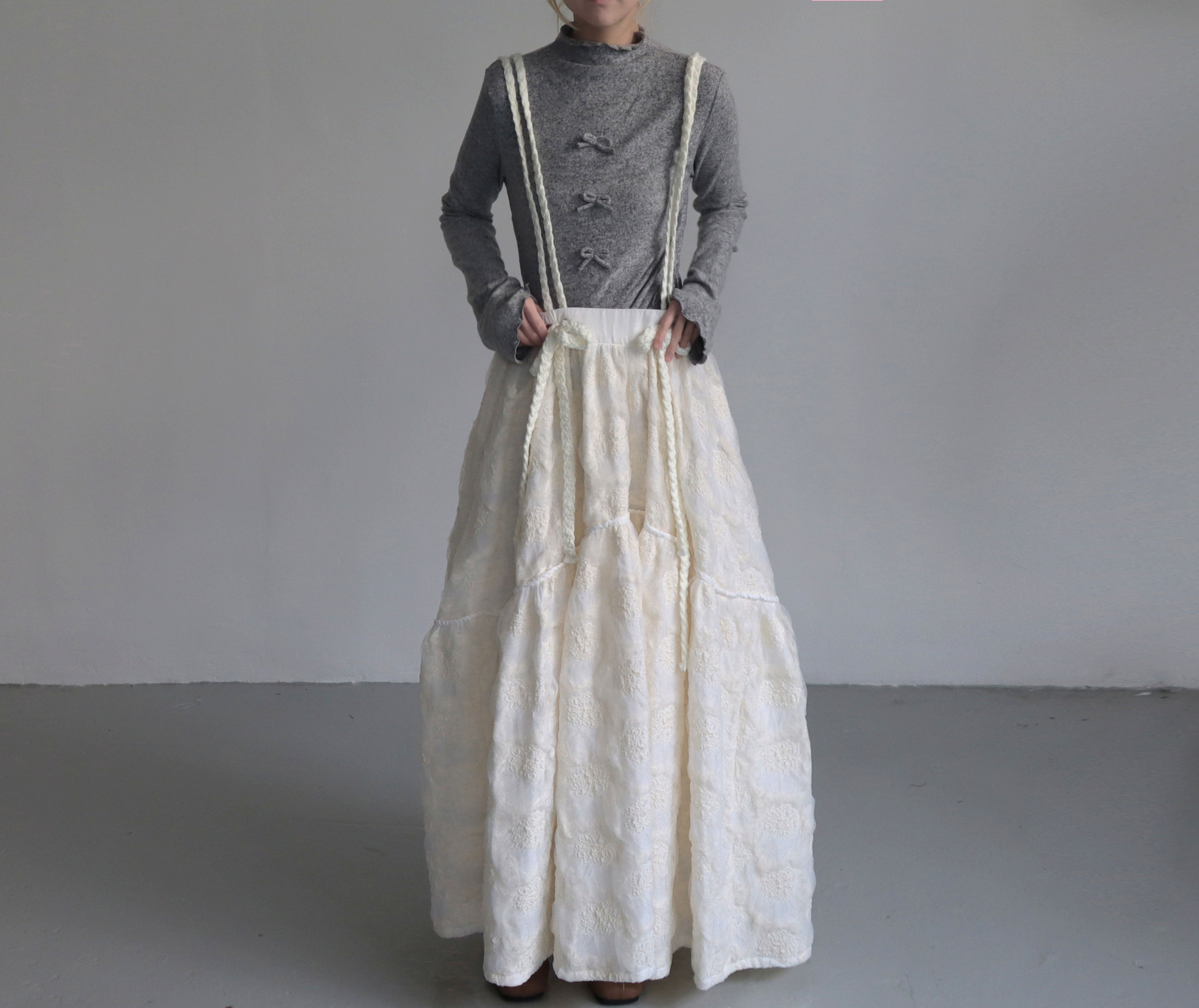 Set 36/Grey Bunny Whisper Ribbon Soft Layer/